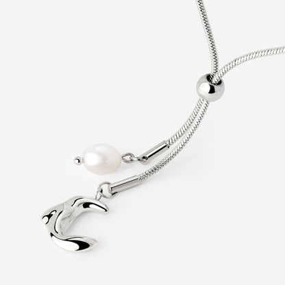 Joyful Jule Y-Necklace Silver