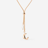Joyful Jule Y-Necklace Rose Gold