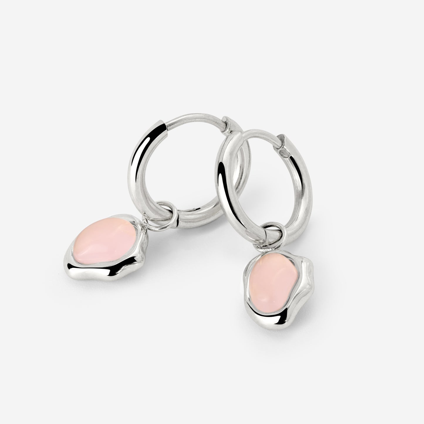 Lively Lisa Hoop Set Small Silver