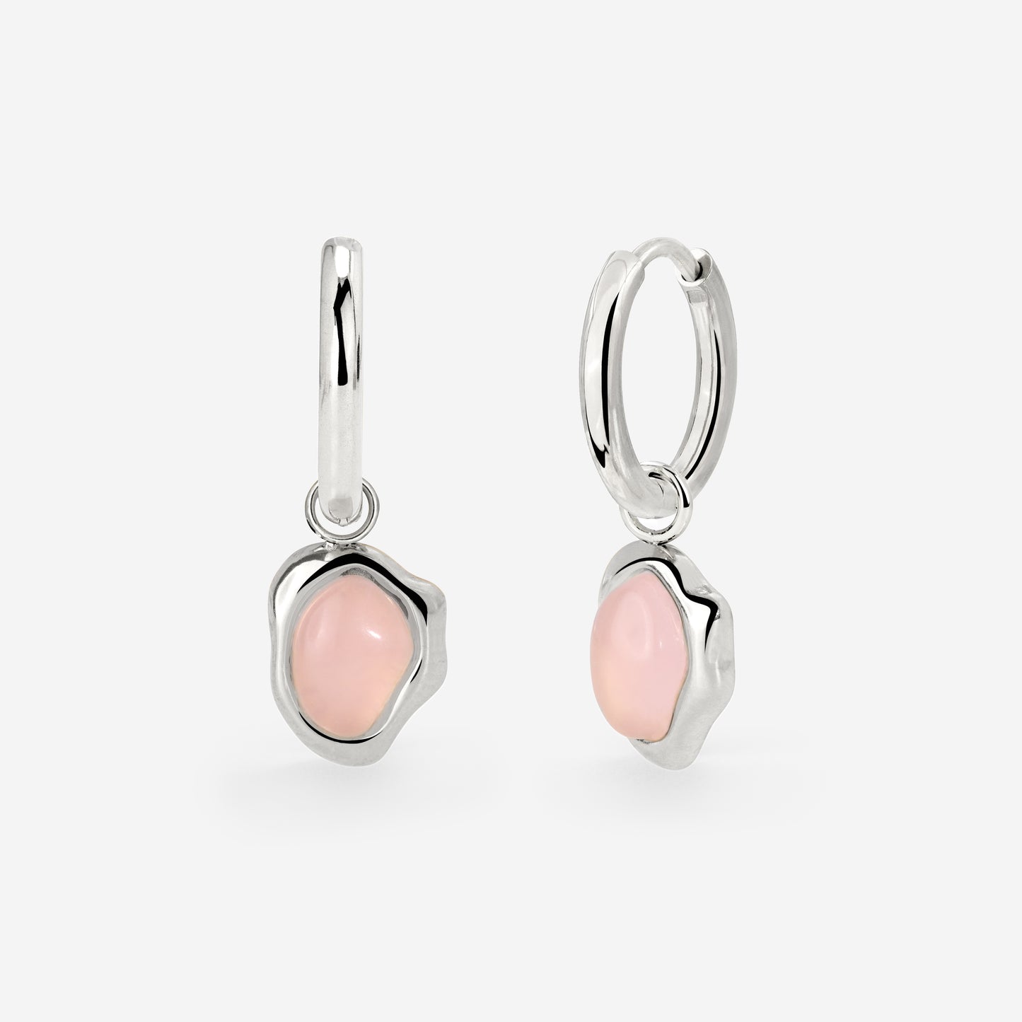 Lively Lisa Hoop Set Small Silver