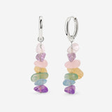 Luminous Lisy Hoop Set Small Silver