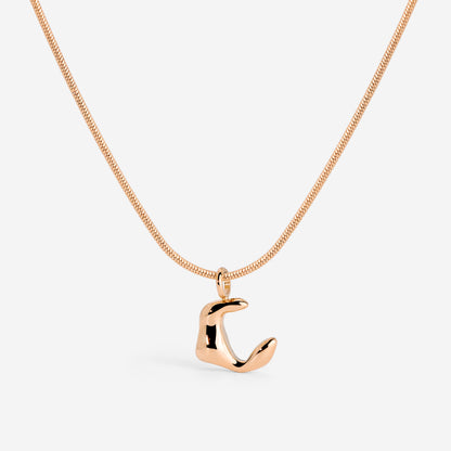Lunar Leni Choker Rose Gold