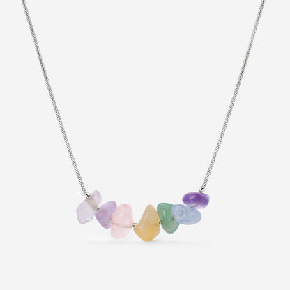 Radiant Romy Necklace Silver