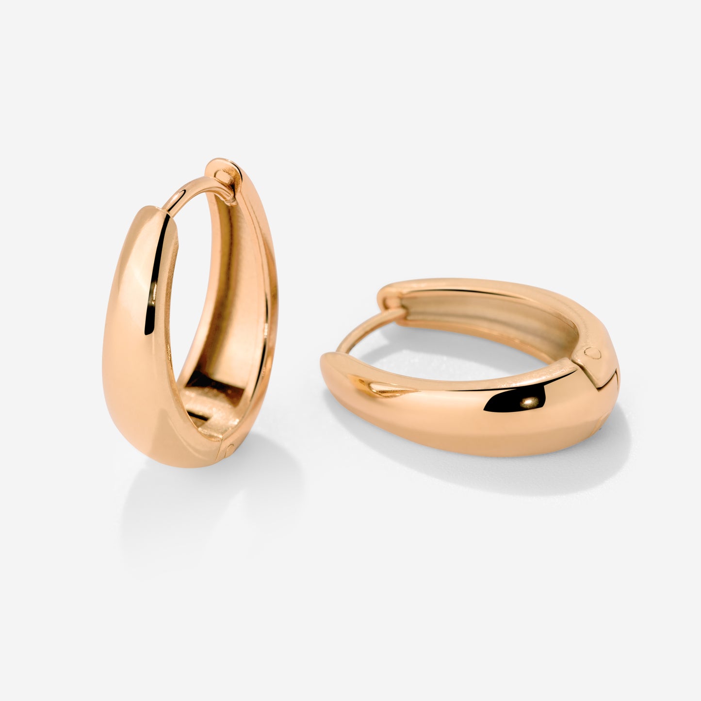 Seeker Hoops Rose Gold