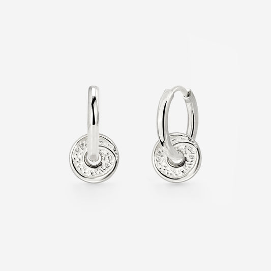 Swirl'n Hoop Set Small Silver