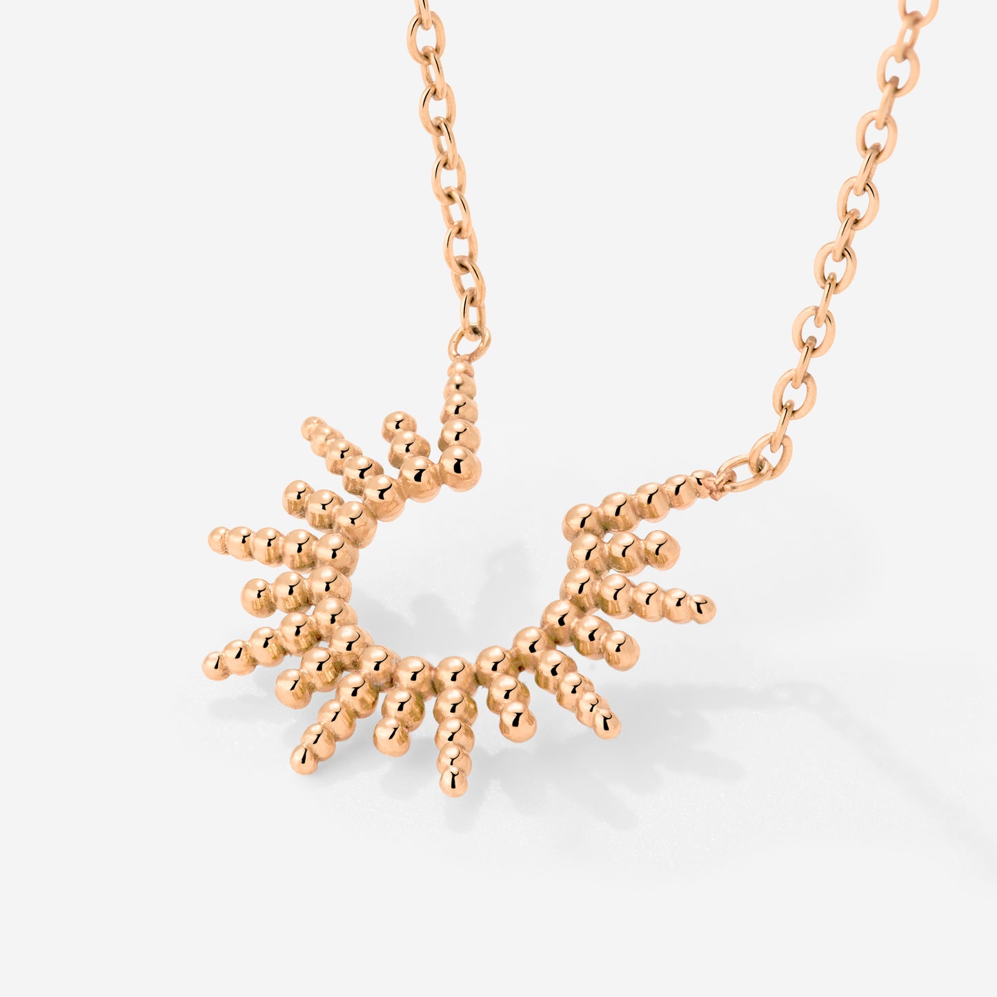 Sunshine Sister Necklace Rose Gold