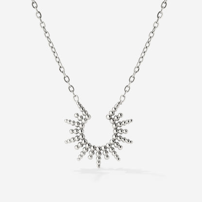 Sunshine Sister Necklace Silver