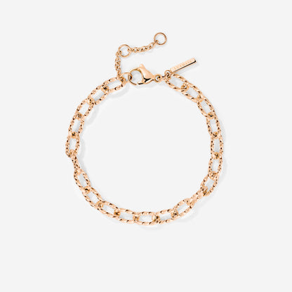 Fantasy Chain Bracelet Rose Gold