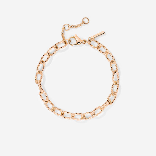 Fantasy Chain Bracelet Rose Gold