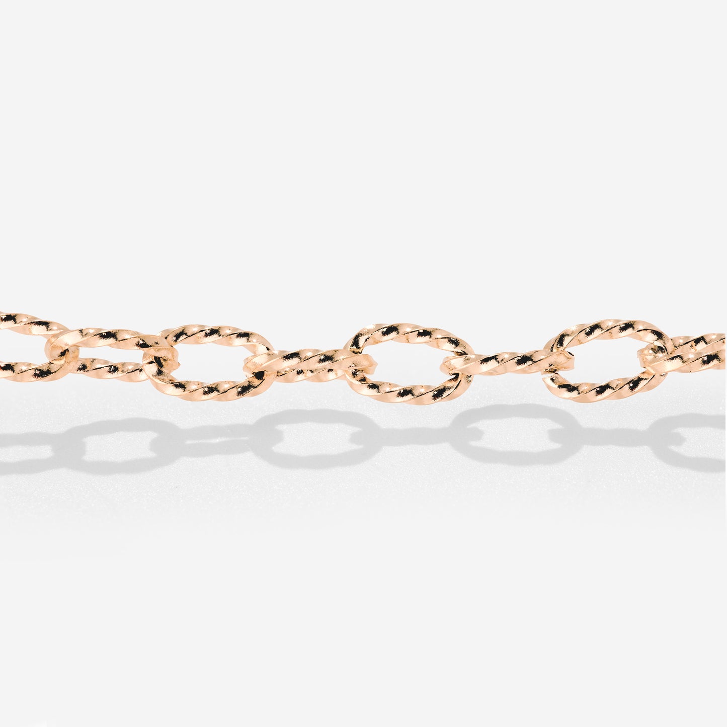 Fantasy Chain Necklace Rose Gold