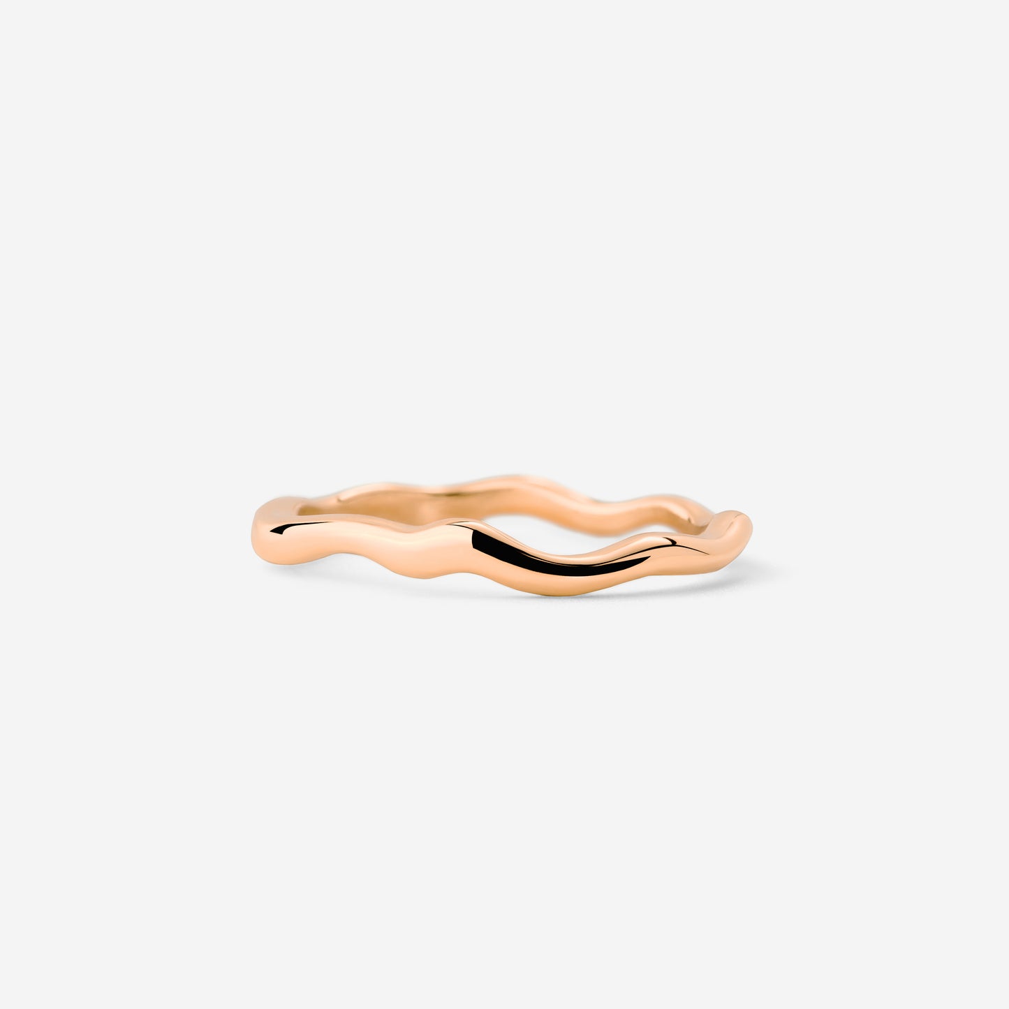 Flowing Ring Rose Gold
