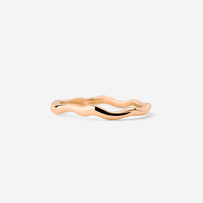 Flowing Ring Rose Gold