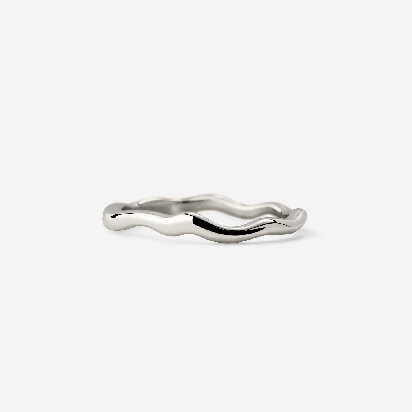 Flowing Ring Silver