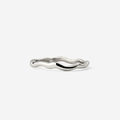 Flowing Ring Silver
