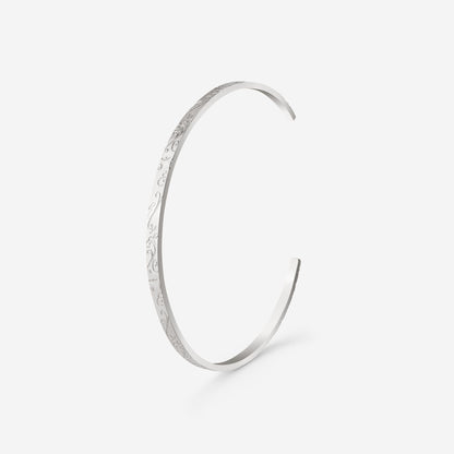 Desert Glow Bangle Silver