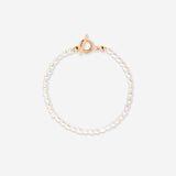 Lenis Loving Pearl Bracelet Rose Gold