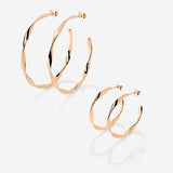 Sahira Hoop Bundle Rose Gold
