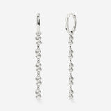 Serpent's Whisper Hoop Set Small Silver