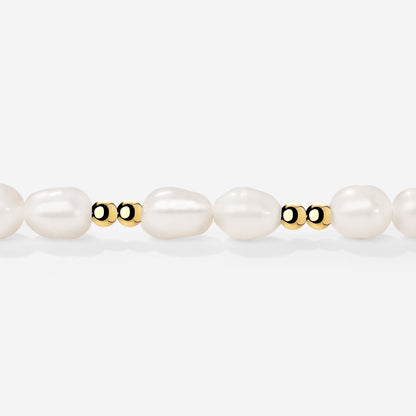 Summertime Pearl Bracelet Gold