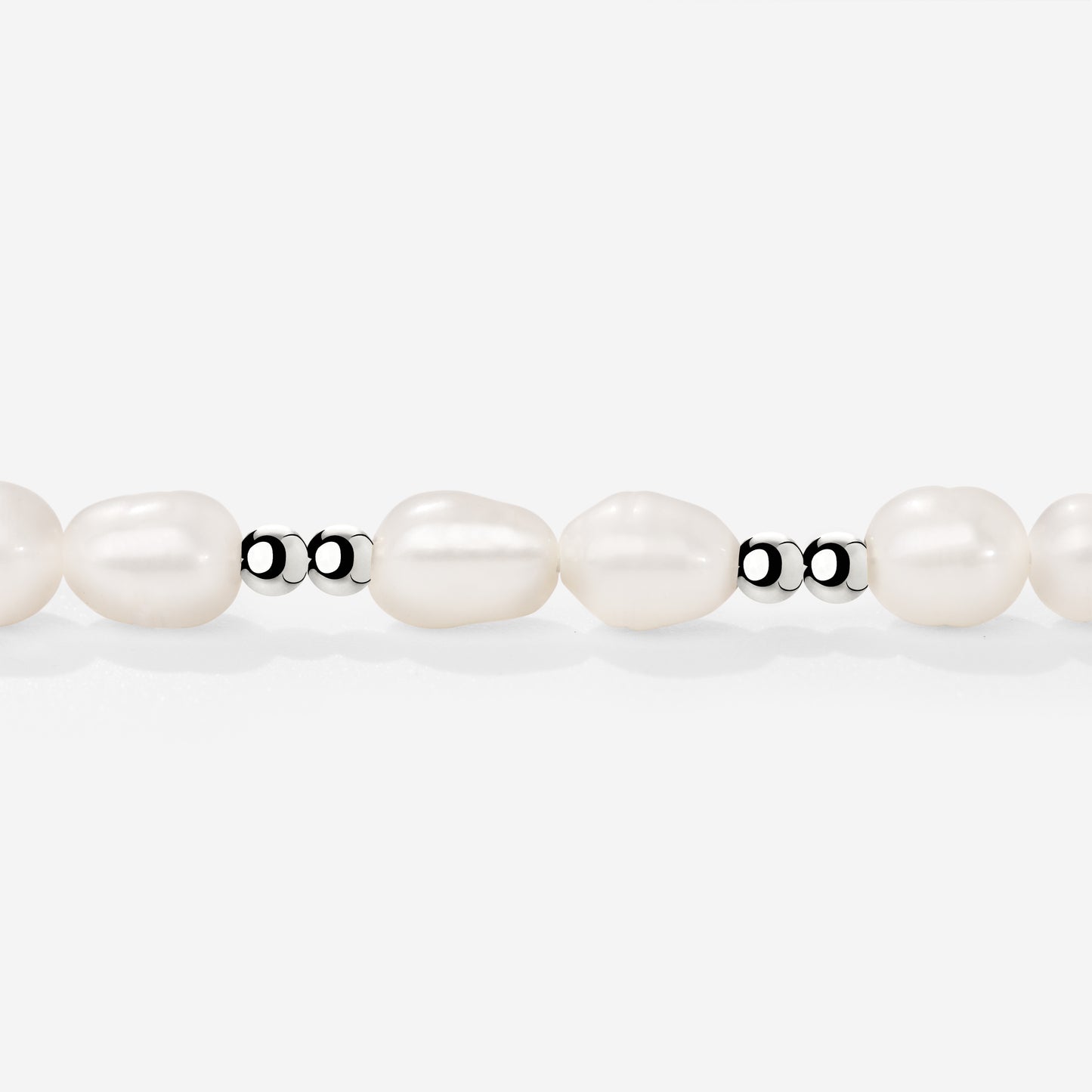 Summertime Pearl Bracelet Silver