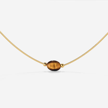 Sunflare Gem Choker Gold