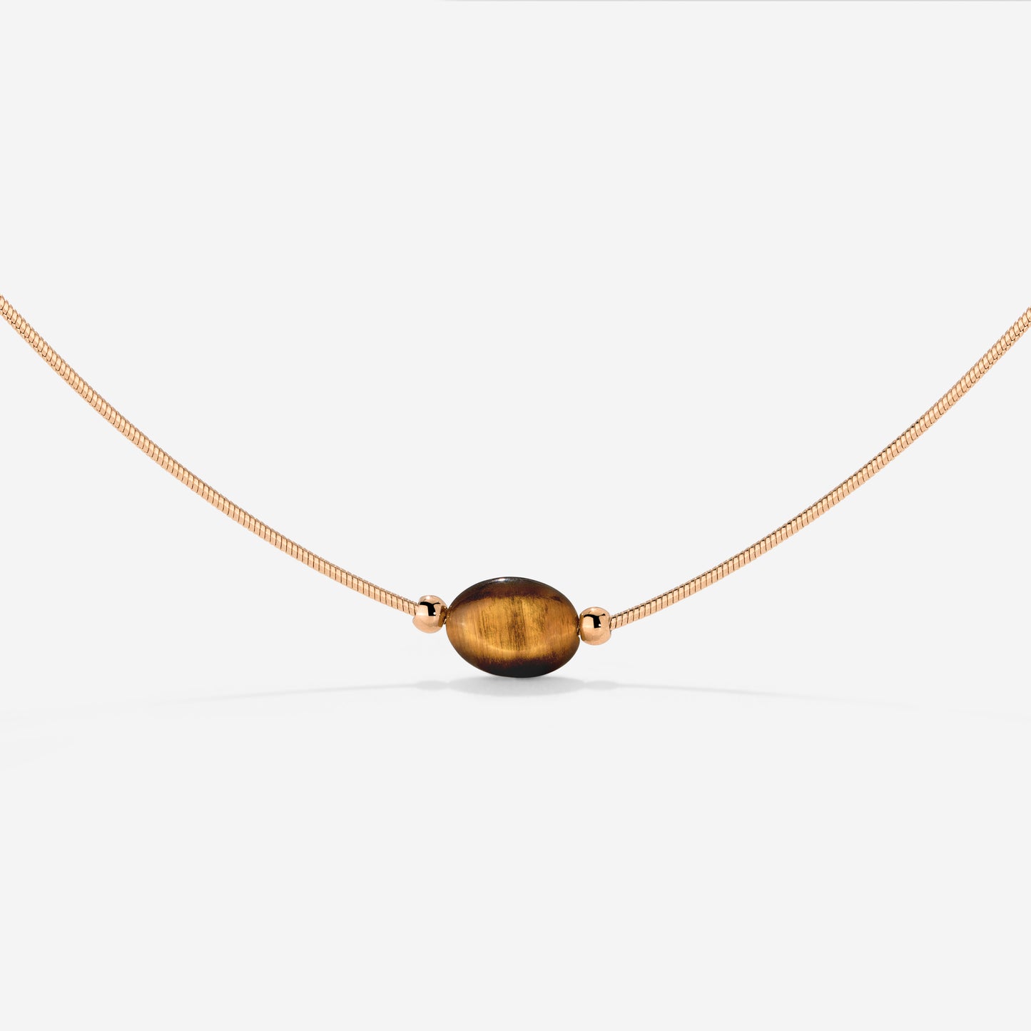 Sunflare Gem Choker Rose Gold