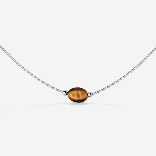 Sunflare Gem Choker Silver