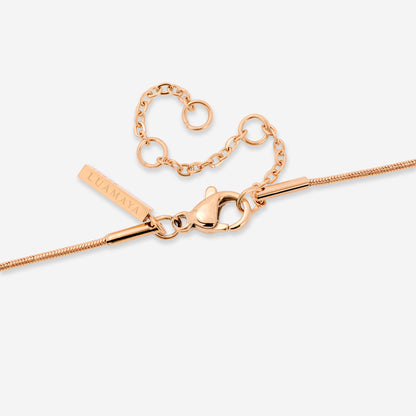 Sunflare Gem Choker Rose Gold