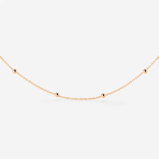 Aline Choker Rose Gold