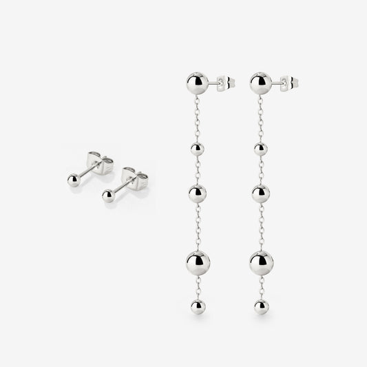 Beady Bundle Silber