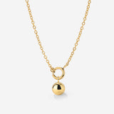 Bubbly Classic Chain Necklace Set Gold