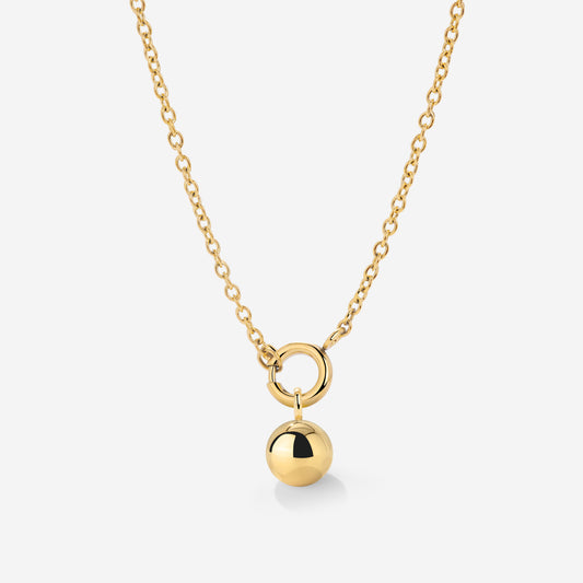 Bubbly Classic Chain Necklace Set Gold