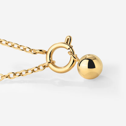 Bubbly Classic Chain Necklace Set Gold