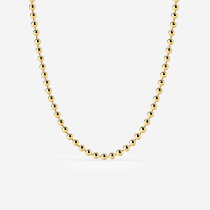 Bubbly Necklace Gold