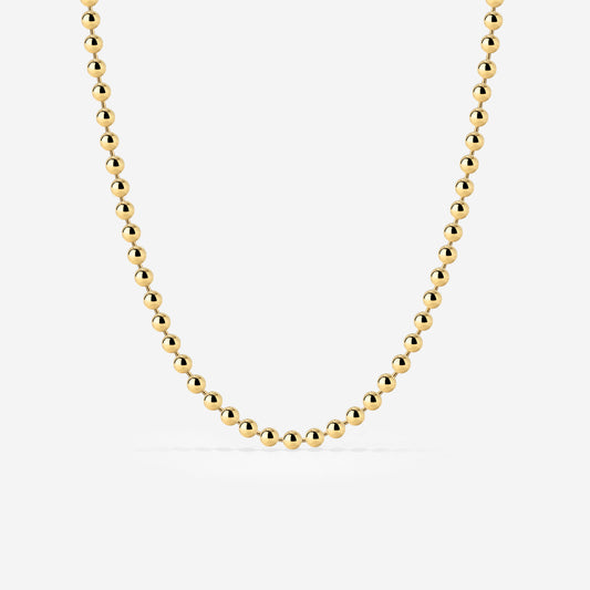 Bubbly Necklace Gold