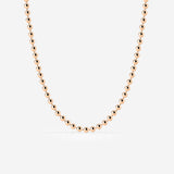 Bubbly Necklace Rose Gold