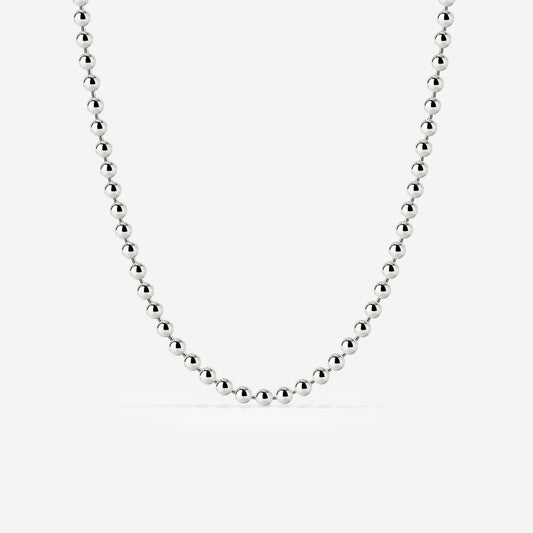Bubbly Necklace Silber