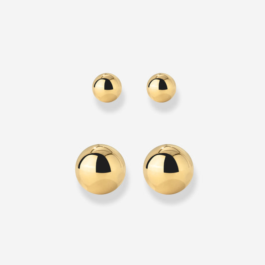 Bubbly Stud Bundle Gold