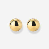 Bubbly Studs Medium Gold