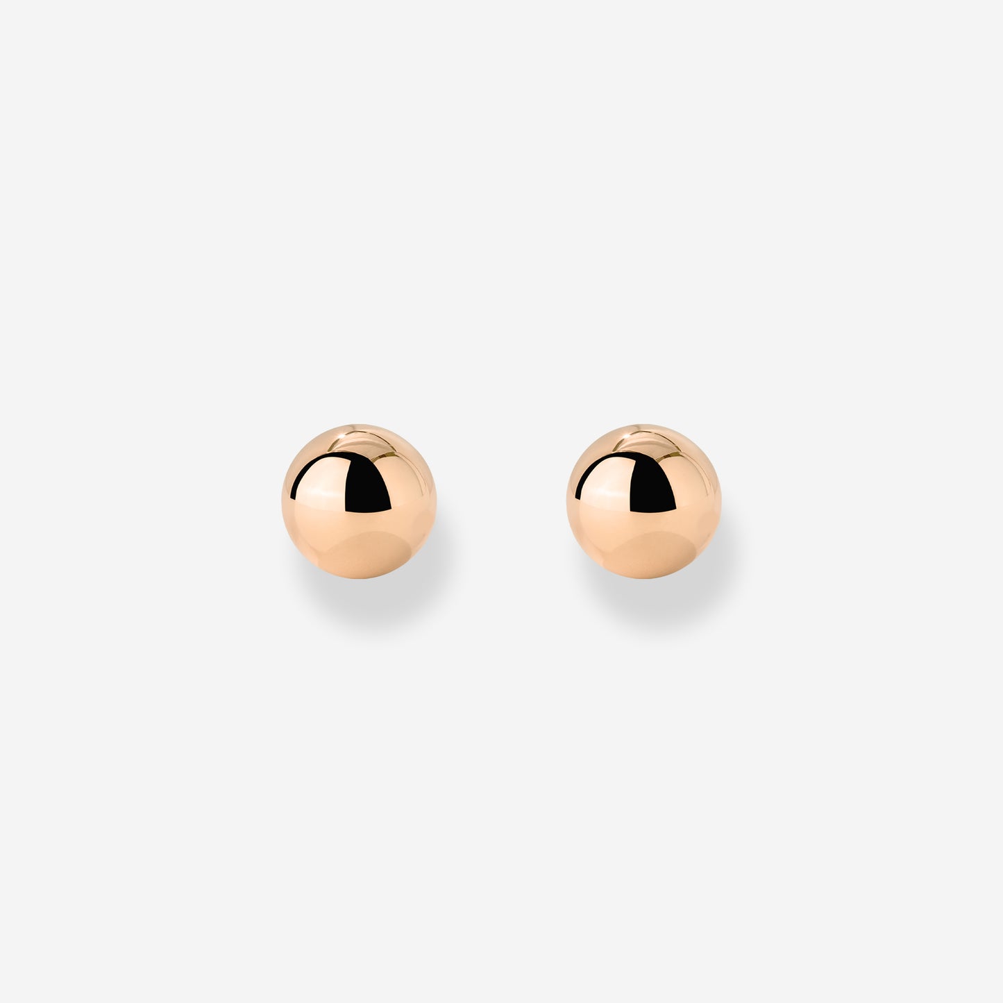Bubbly Studs Small Roségold