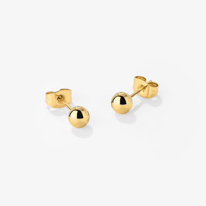 Bubbly Studs Small Gold