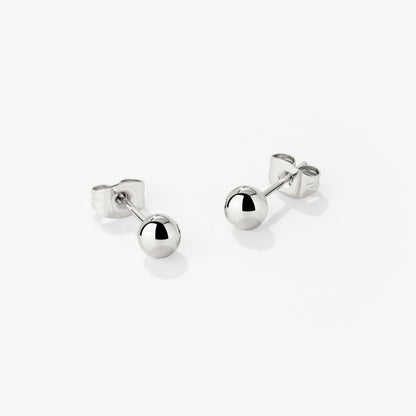 Bubbly Studs Small Silber