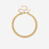 Curb Chain Double Bracelet Gold