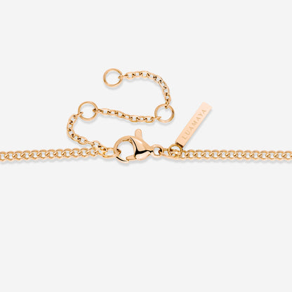 Curb Chain Necklace Rose Gold