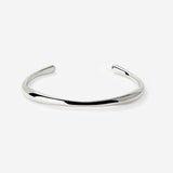 Graceful Curves Bangle Silver