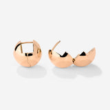 Graceful Curves Studs Rose Gold