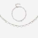 Heart after Heart Bundle Silver