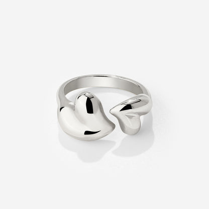 Heartie Ring Silver