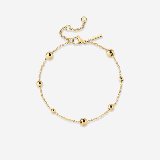Infinite Beads Bracelet Gold