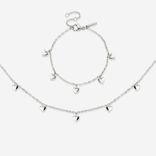 Lovely Heart Bundle Silver